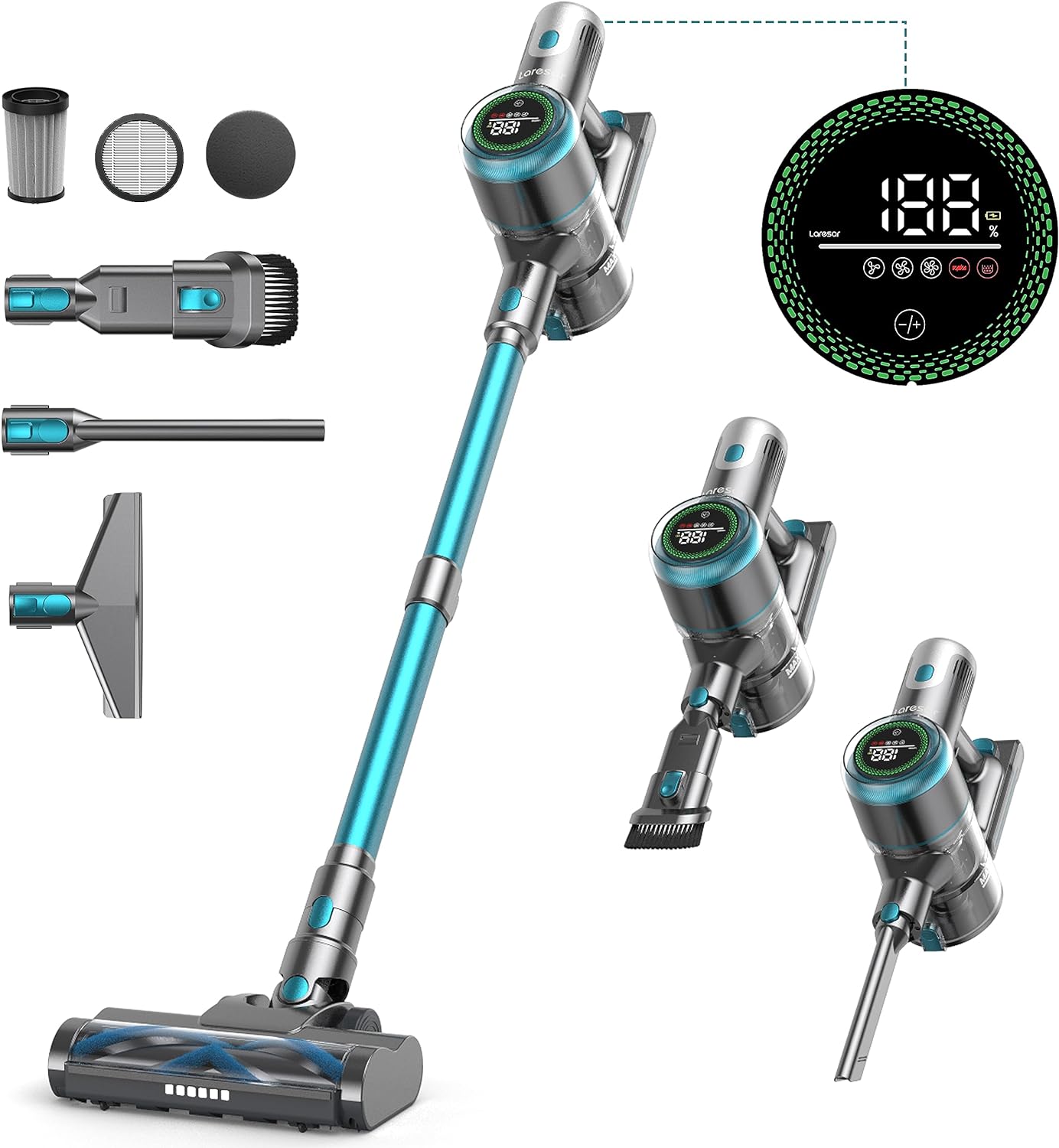 Laresar Elite 7 Cordless Stick Vacuum