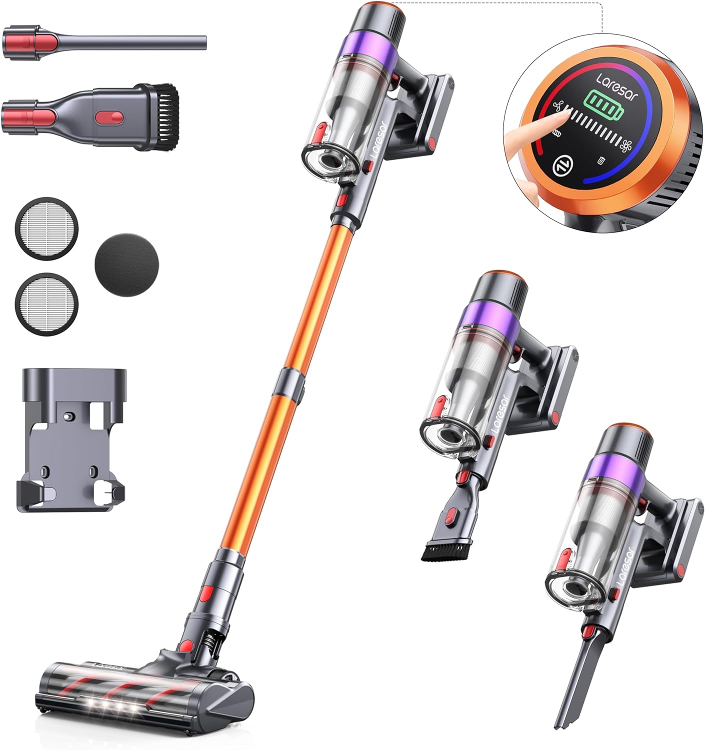 Laresar Elite 8 Cordless Stick Vacuum